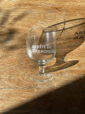 Verre à Pastis Ballon - Arrête de Marronner - Gravure Laser