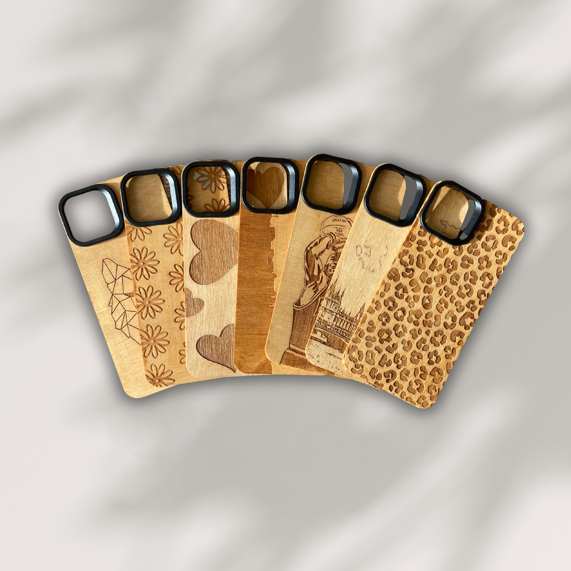 WoodCover à personnaliser - Coque iPhone en bois interchangeable